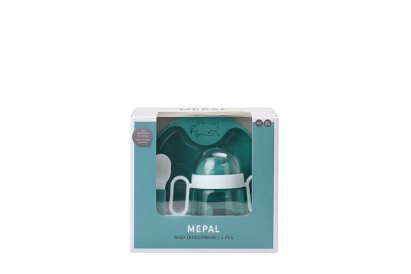 MEPAL Kinder-Ess-Set Mio 3-tlg. Türkis
