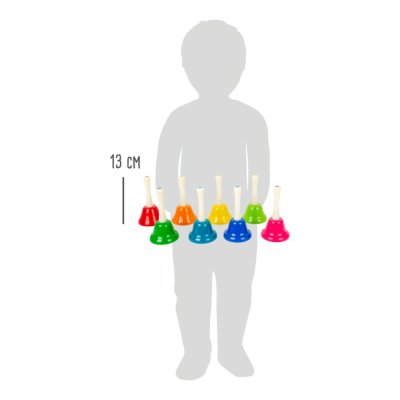small foot Glockenset für kleine Musiker 8 Stk.