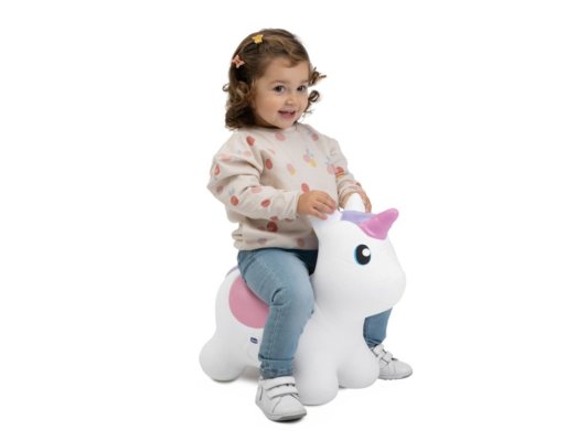 CHICCO Jednorożec dmuchana skakanka 24m+