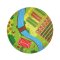 Bigjigs Rail Caminho de Ferro de Madeira com Campo 80 peças