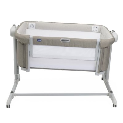 CHICCO Next2Me Magic Evo Kinderbett – Wüstentaupe