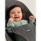 BABYBJÖRN Babywippe Bliss Cotton, Anthracite mit Spielzeug