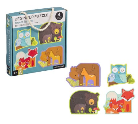 Petit Collage First Puzzle Forest Animals