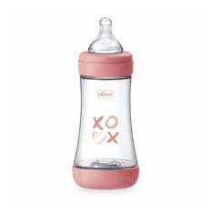 CHICCO Baby bottle Perfect5 silicone 240ml girl