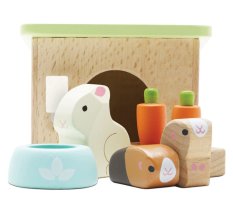 Le Toy Van Set zajček in morski prašički