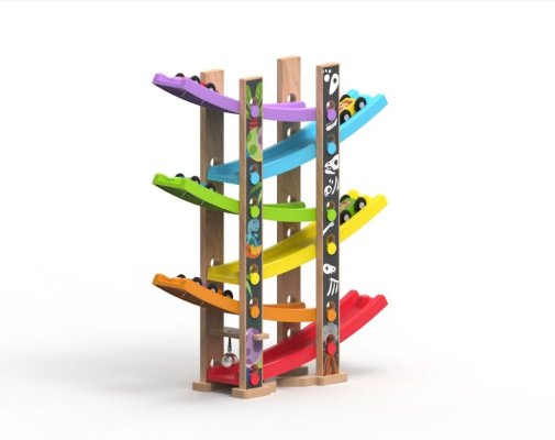 2Kids Toys Große Rennbahn Erweiterung