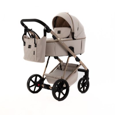 ADAMEX Kombikinderwagen Delta Natura Vanilla