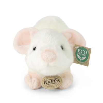 Rappa Pluche Muis 21 cm ECO-FRIENDLY