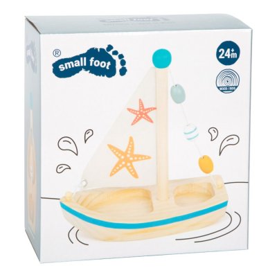 small foot Wasserspielzeug Segelboot Seestern