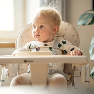 PETITE&MARS Židlička jídelní Gusto Complete Ochra Crowns