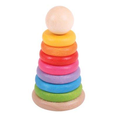 Bigjigs Baby Regenbogen Hampelmann