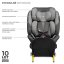 KINDERKRAFT SELECT Стол за кола i-Fix 40-150 см Cool grey