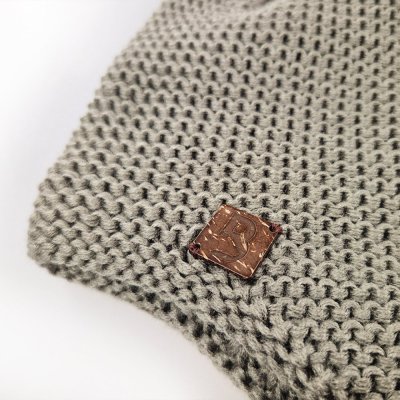 Berretto lavorato a maglia con paraorecchie Outlast ® - kaki