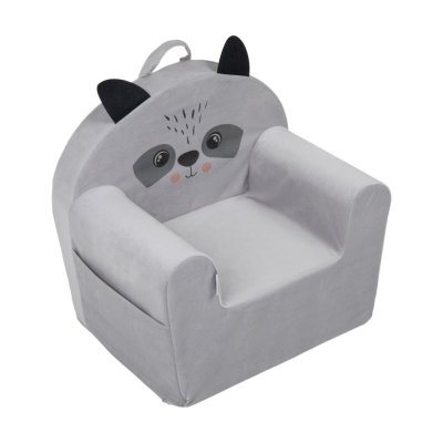 KLUPS Raccoon fåtölj 50x35x45 cm
