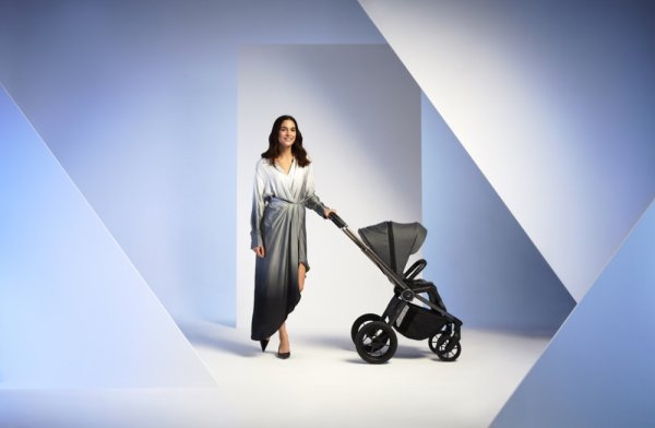 MUUVO Kombikinderwagen Quick SE 2 Diamond Graphit Set 2in1