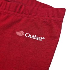 Legíny tenké Outlast® - scarlet