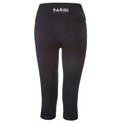 Legginsy 3/4 wysokie damskie cienkie Outlast® - czarne