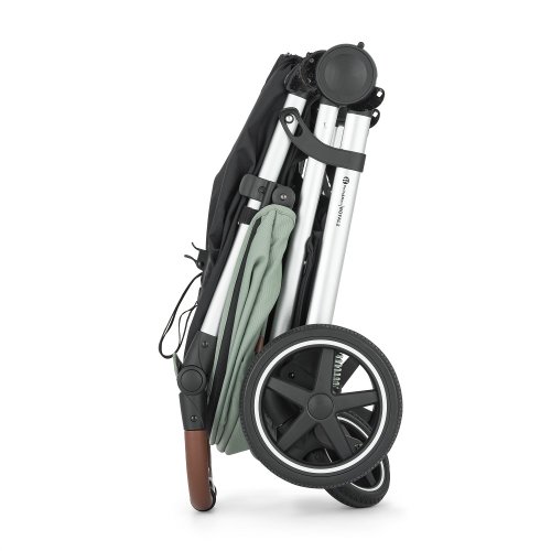 PETITE&MARS Sports stroller Royal2 Silver Iron Green + PETITE&MARS bag Jibot FREE