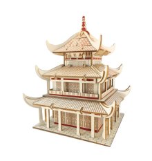 Woodcraft Drewniane puzzle 3D Yueyang Tower