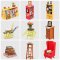 RoboTime 3D Holzpuzzle Miniatur Sam's Arbeitszimmer