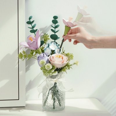 Puzzle 3D RoboTime Bouquet de printemps