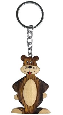 2Kids Toys Drewniany breloczek duży Tygrys