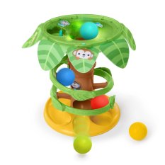 BRIGHT STARTS Guľôčková dráha hudobná Tropical Twirl 6m+