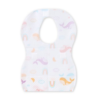 BABYONO Disposable bibs 10 pcs, 6m+