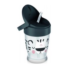 LOVI Ma tasse avec paille Salt&Pepper Junior 250 ml