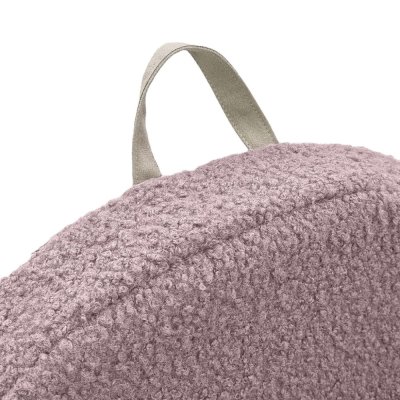 KLUPS Fåtölj Boucle smutsrosa 50x35x45 cm