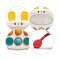 BABYONO Senzorična igrača Rabbit 18m+
