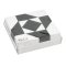 Detoa Knobelspiel Tangram schwarz-weiß