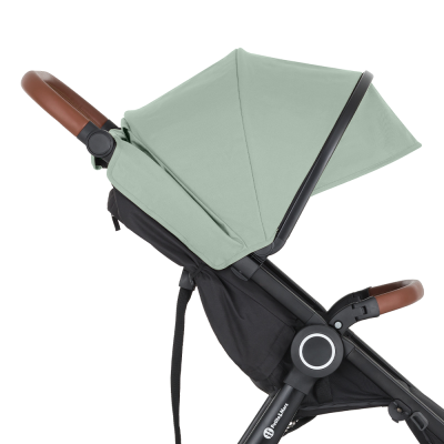 Capote PETITE&MARS pour poussette Street2, vert fer