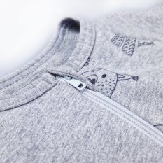 Kombinezon ześlizgowy DR TISK Outlast® - szary melanż/szary melanż zwierzątka