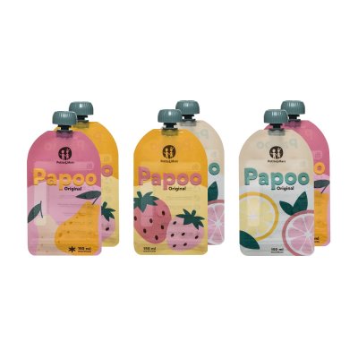 PETITE&MARS Busta alimentare Papoo Original - 6 pz