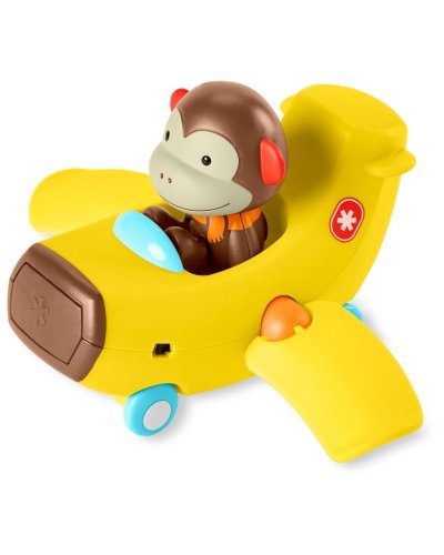 SKIP HOP Zoo Toy flygplan banan 2 år+