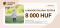 Ajándékutalvány értéke 8 000 HUF