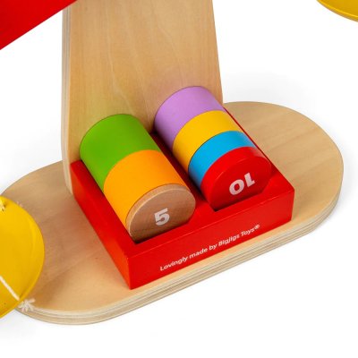 Bigjigs Toys Waage mit Ausgleichsgewicht