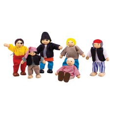 Bigjigs Toys Pirate Set 6pcs