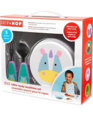 SKIP HOP Zoo Juego de comedor 5 piezas Unicornio 12m+