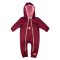 Monkey Mum® Softshell baby winteroverall met sherpa - Bordeaux Roodkapje - maat 62/68, 74/80