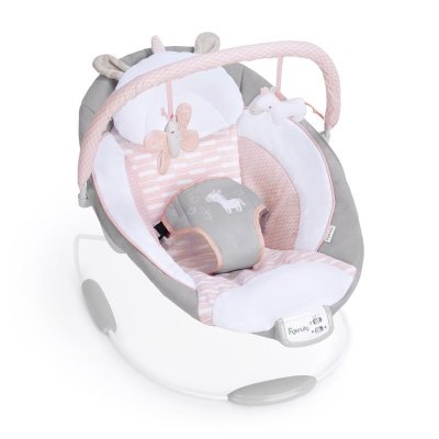 INGENUITY Espreguiçadeira Vibratória com Melodia Flora the Unicorn™ 0m+ até 9 kg