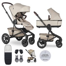 EASYWALKER Kombi-Kinderwagen Jimmey Explore Pearl Taupe AIR