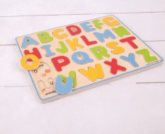 Bigjigs Toys Englisches Alphabet mit Bildern