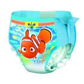 HUGGIES® Little Swimmers Jednorazowe mokre pieluszki 3-4 (7-15 kg) 12 szt.