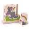 Bigjigs Baby Cubi da Infilare Animali