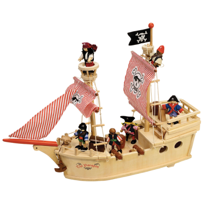 Tidlo Houten piratenschip