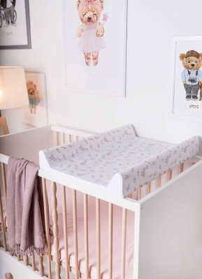 CEBA BABY Pelenkázó alátét 2 oldalas kemény lappal (50x70) Basic Goose