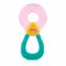 NUBY Beißring Kühlung mit destilliertem Wasser 3m + rosa-mint