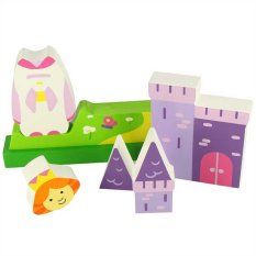 Bigjigs Toys Puzzle Magnétique Vertical Château
